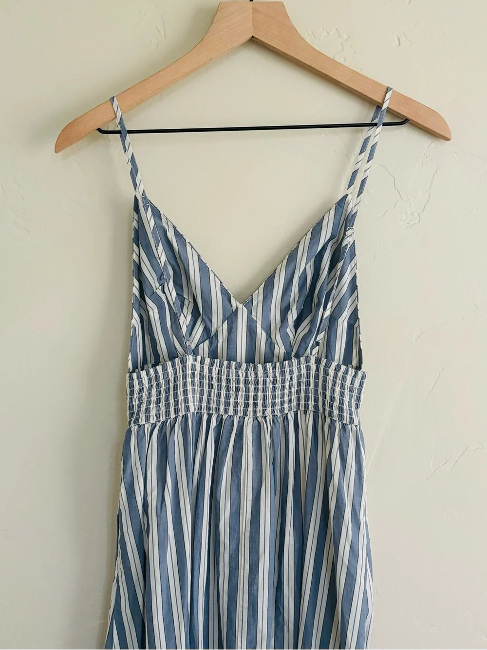 Universal Thread Women’s Pullover Maxi A-Line Dress Blue Striped Size XS NWT